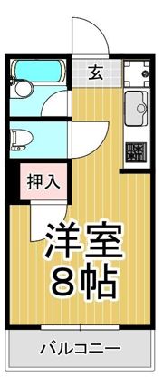 パークハイツ古田浜の間取り画像