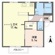タウニー野村 Fの間取り画像