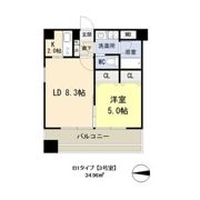 ドゥーエ谷町の間取り画像