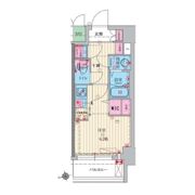 ファーストフィオーレ大阪ウエストウェルビングの間取り画像