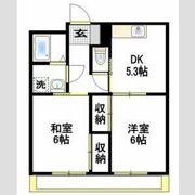 メープルハイツA棟の間取り画像