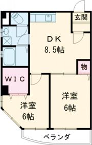 ラトゥール割塚の間取り画像