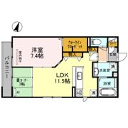 ルナピエーナ B棟の間取り画像