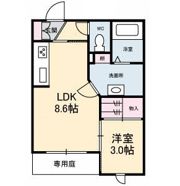 シャーメゾンWEST IIの間取り画像