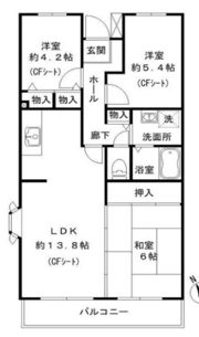 ラ・ジョリーメゾンの間取り画像