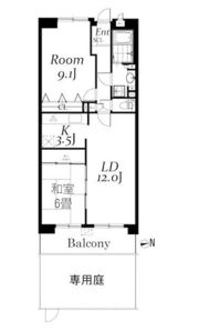 白井ロジュマンの間取り画像