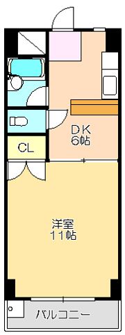 武内マンションの間取り画像