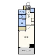 サムティ阿波座Lussoの間取り画像