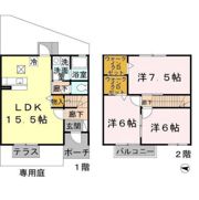ソシア Bの間取り画像