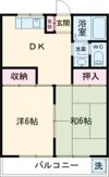 コーポ矢崎の間取り画像