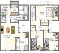 Karia Grace 旭の間取り画像