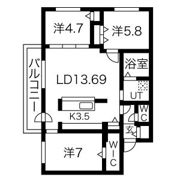 LAYLA27(レイラ27)の間取り画像