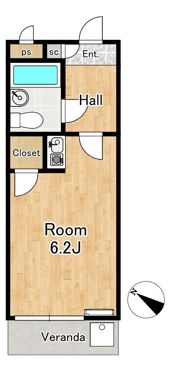 煉瓦館29の間取り画像