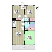 サンライズマンション 熊谷の間取り画像