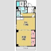 ブランミュールKTの間取り画像