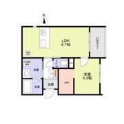 (仮称)中京区姉小路通堀川東入鍛冶町計画の間取り画像