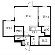 Ts COURT West13(読み:ティーエスコートウェスト13)の間取り画像