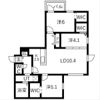 Ts COURT West13(読み:ティーエスコートウェスト13)の間取り画像