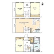 浦和戸建住宅2の間取り画像