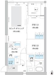 ガーデニエール砧 WESTの間取り画像