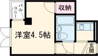 メゾンヒグチの間取り画像