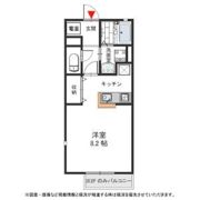 クレールコート・ツルギの間取り画像