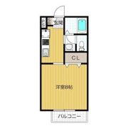 ア リープ ガーデン Bの間取り画像