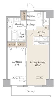 Grandia Raffineの間取り画像