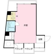 坂口ポートハイツの間取り画像