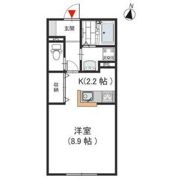 クロワール・シュマンの間取り画像