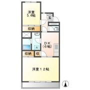 ルミエール若森Ⅱの間取り画像