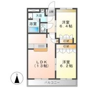 サンハイツの間取り画像