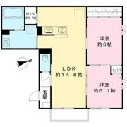 Wisteria東鶉の間取り画像