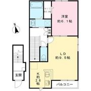 YOUR MAISON茜部中島の間取り画像