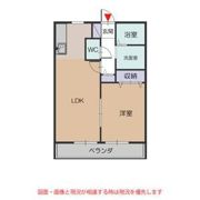 メルベーユ芝原 Aの間取り画像