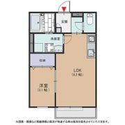 ラフィネ社台の間取り画像