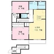 メゾンサツキ Aの間取り画像