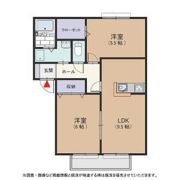 メゾン越戸 Cの間取り画像