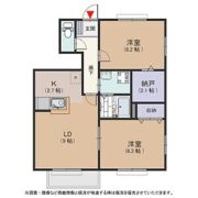 マルベリーハイツ Aの間取り画像