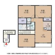 マルベリーハイツ Bの間取り画像