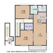 サンガーデン上川 Dの間取り画像