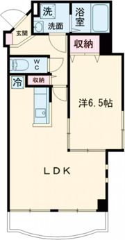 フォンターナの間取り画像