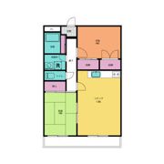 クレスト篠木の間取り画像