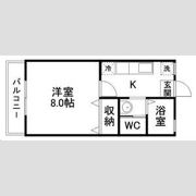 MYハイツ1号館の間取り画像