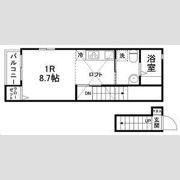 HOW’S川内三十人町A棟の間取り画像