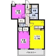 プルヌス コリーヌの間取り画像