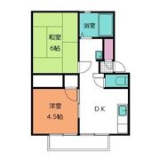 コーポラスさとう Cの間取り画像