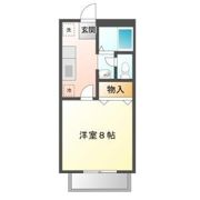 パナハイツエリーゼの間取り画像