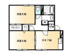 ファミール宝 ペット(犬・猫)の間取り画像