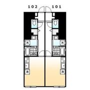 アネックス西新涯の間取り画像